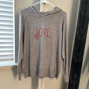 NWT Rae Dunn Love Sweater